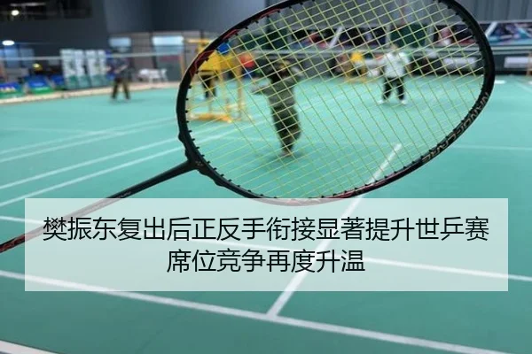 樊振东复出后正反手衔接显著提升世乒赛席位竞争再度升温